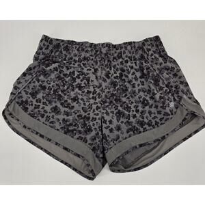 Athleta Printed Mesh Racer Run Shorts